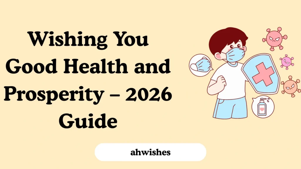 Wishing You Good Health and Prosperity – 2026 Guide