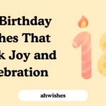 8th Birthday Wishes That Spark Joy and Celebration