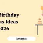 Self Birthday Status Ideas