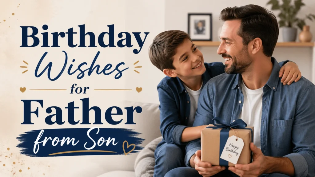 Birthday Wishes for Father from Son