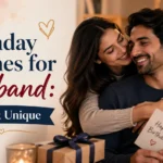 Birthday Wishes for Husband: Sweet & Unique