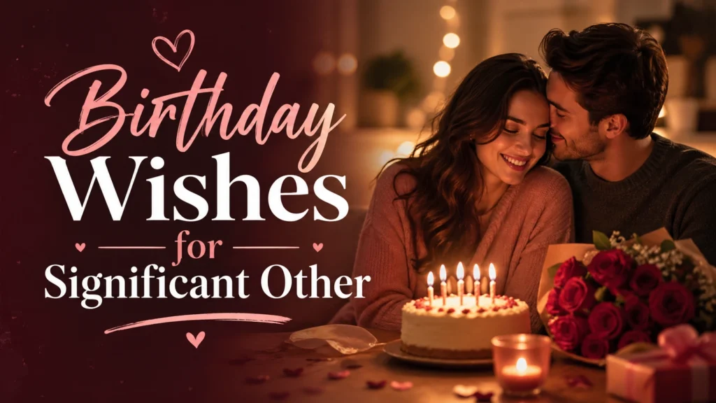 Birthday Wishes for Significant Other