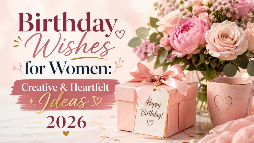 Birthday Wishes for Women: Creative & Heartfelt Ideas