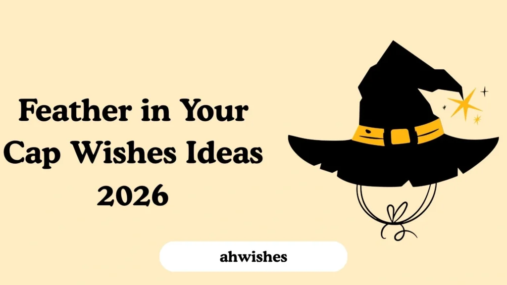 Feather in Your Cap Wishes Ideas