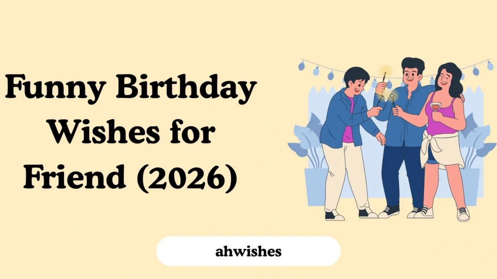 Funny Birthday Wishes for Friend