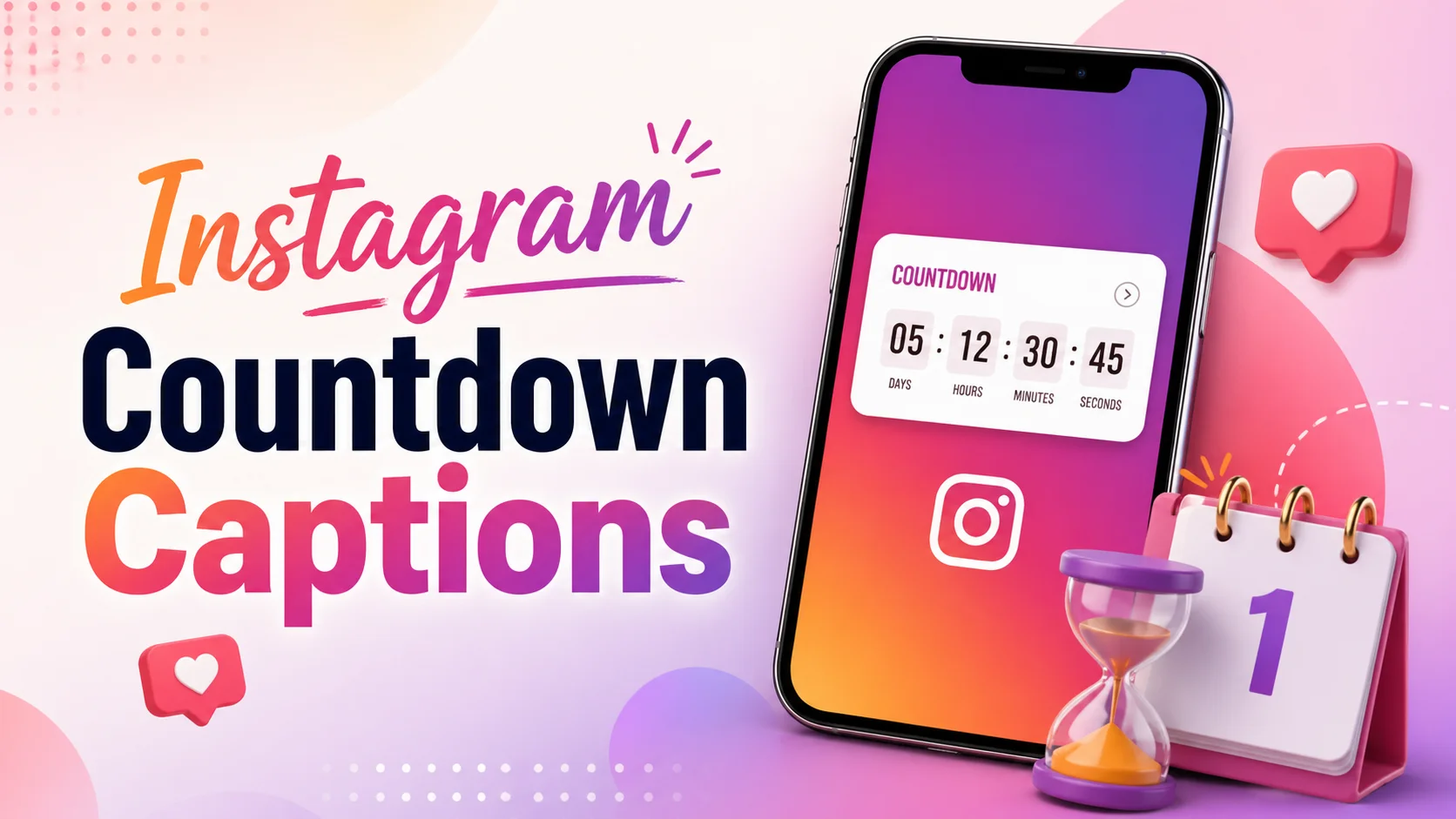 Instagram Countdown Captions 2026 - ahwishes.com
