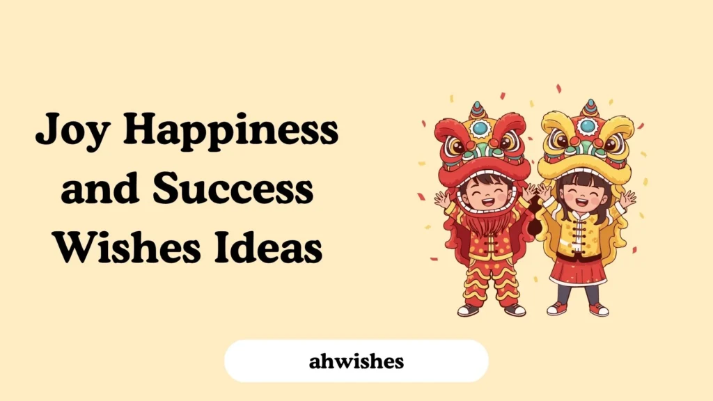 Joy Happiness and Success Wishes Ideas