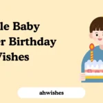 Little Baby Brother Birthday Wishes