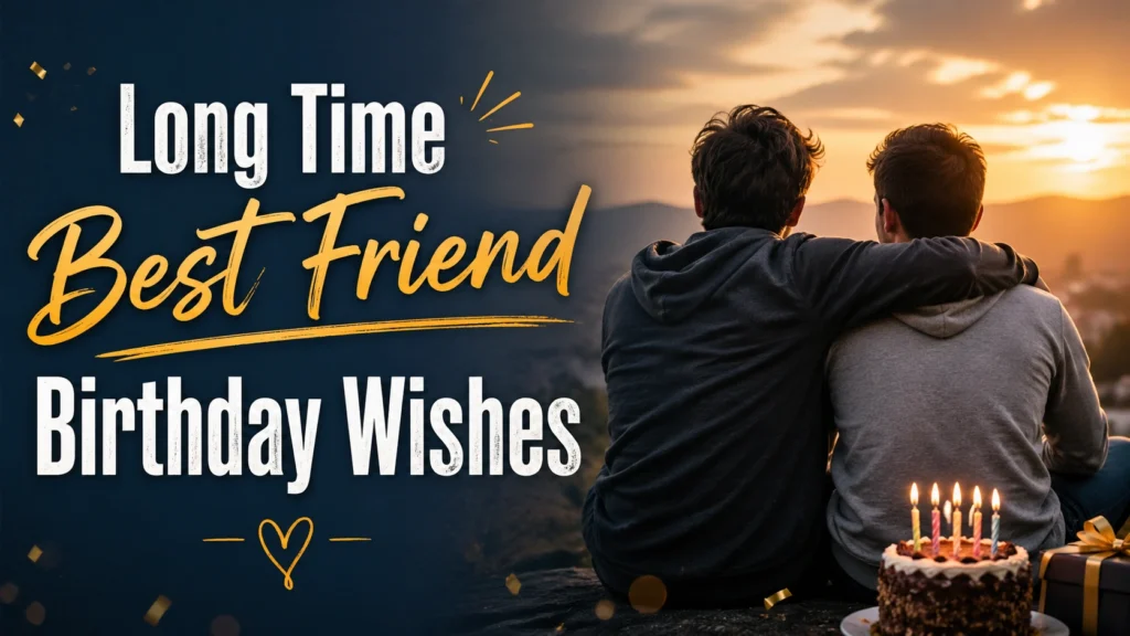 Long Time Best Friend Birthday Wishes