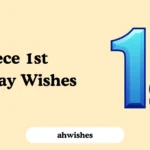 Niece 1st Birthday Wishes