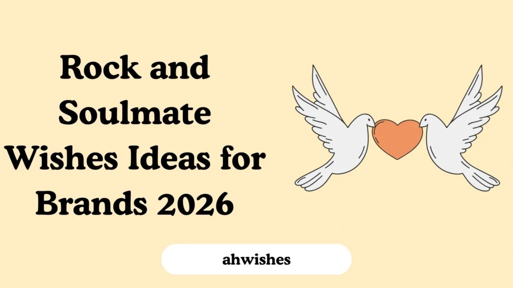 Rock and Soulmate Wishes Ideas for Brands