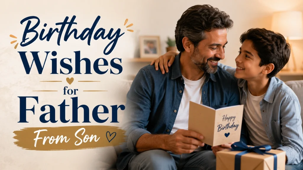 Birthday Wishes for Father From Son