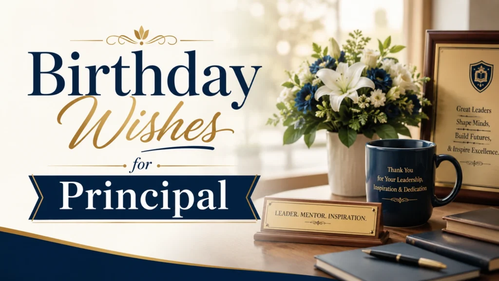 Birthday Wishes for Principal