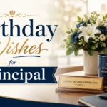 Birthday Wishes for Principal