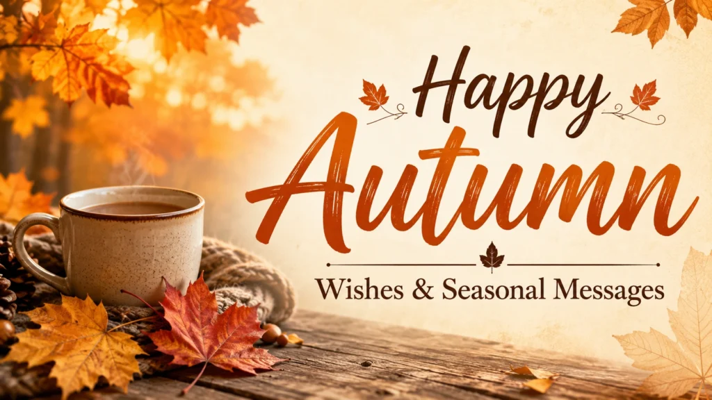 Happy Autumn Wishes & Seasonal Messages