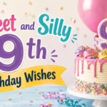 Sweet and Silly 9th Birthday Wishes