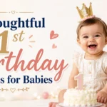 Thoughtful 1st Birthday Wishes for Babies