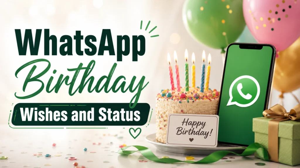 WhatsApp Birthday Wishes and Status