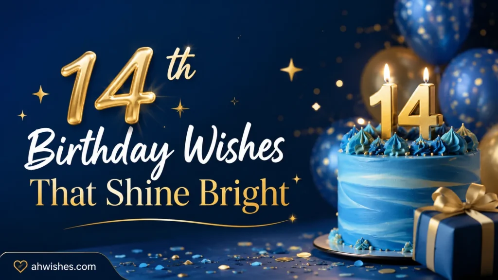14th Birthday Wishes That Shine Bright