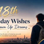 18th Birthday Wishes for Grown Up Dreams