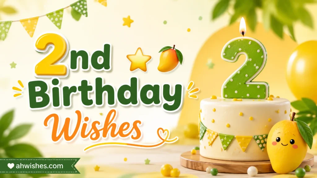2nd Birthday Wishes