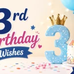 3rd Birthday Wishes