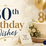 80th Birthday Wishes