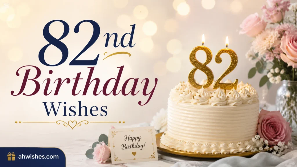 82nd Birthday Wishes