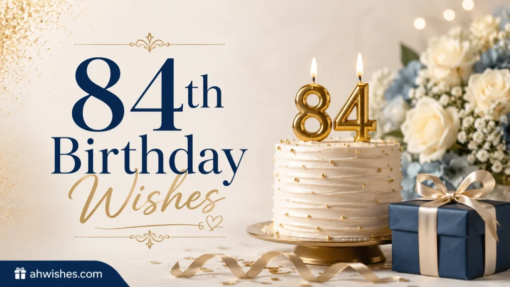 84th Birthday Wishes
