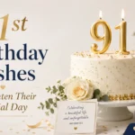 91st Birthday Wishes to Brighten Their Special Day