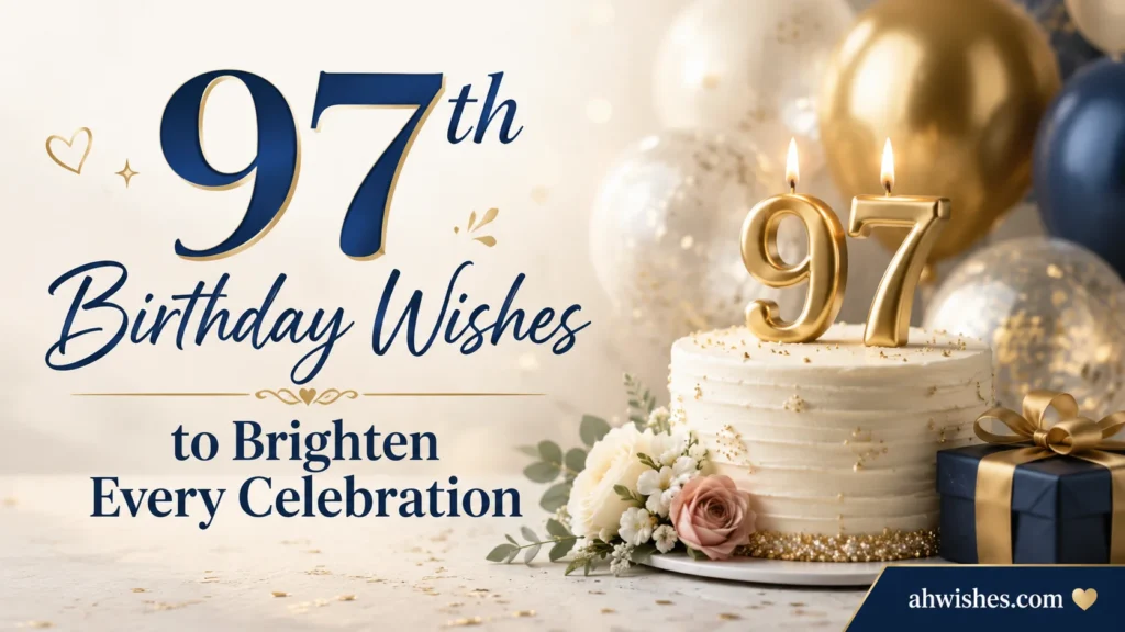 97th Birthday Wishes to Brighten Every Celebration