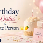Birthday Wishes for Favorite Person