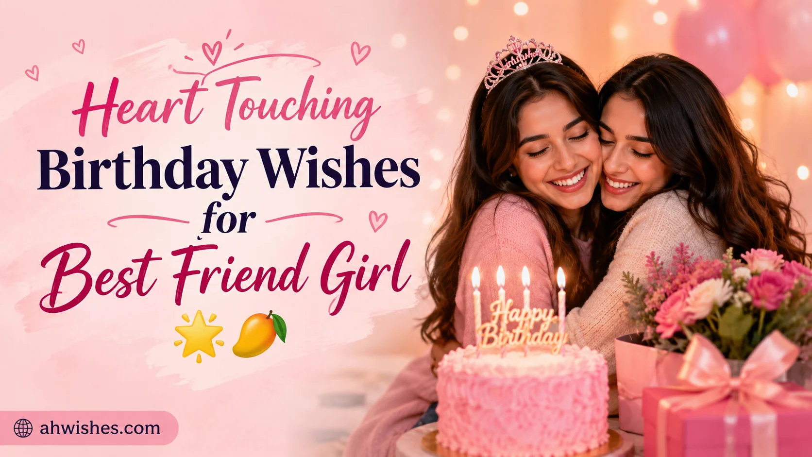Heart Touching Birthday Wishes for Best Friend Girl