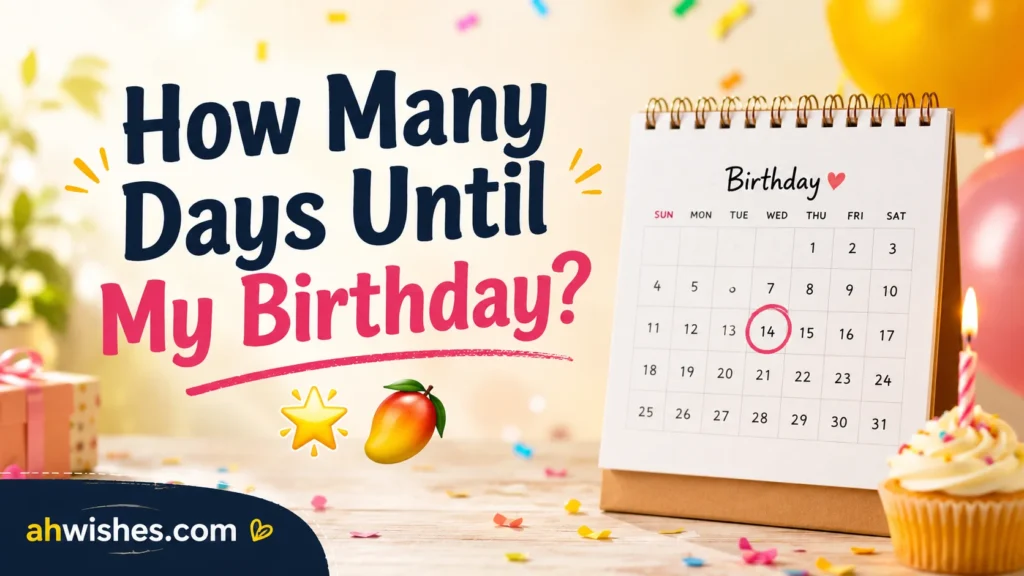 How Many Days Until My Birthday?