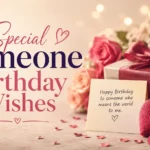 Special Someone Birthday Wishes