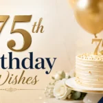 75th Birthday Wishes