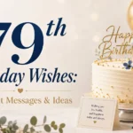 79th Birthday Wishes: Heartfelt Messages & Ideas
